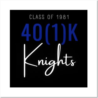 401Knights script Posters and Art